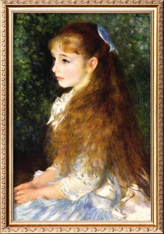 Irene Cahen D Anvers - Pierre Auguste Renoir Painting